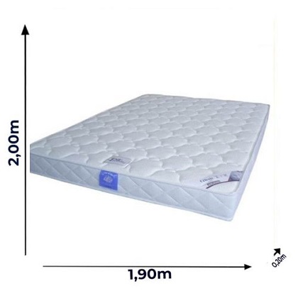 Matelas Orthopédique Celeste 200×200 Épaisseur 20cm