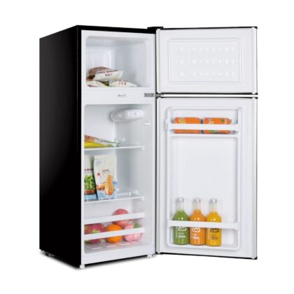 REFRIGERATEUR DESKA BAR 2PORTES NOIR SILVER