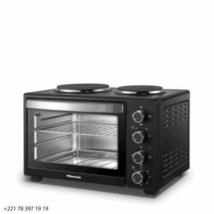 FOUR HISENSE ELECTRIQUE 28LITRES NOIR H28TOBKL16