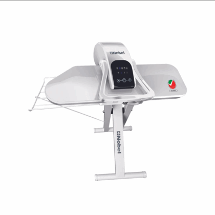 Super General 40 inch Steam Press, Sensor control steam iron with Digital display, 750ml water capacity, Teflon Heating plate, SGSP-40, White, 104 x 62 x 26 cm, 1 year warranty