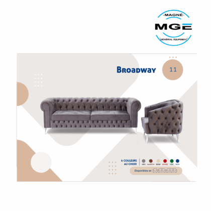 Salon Broadway – Volume et confort XXL